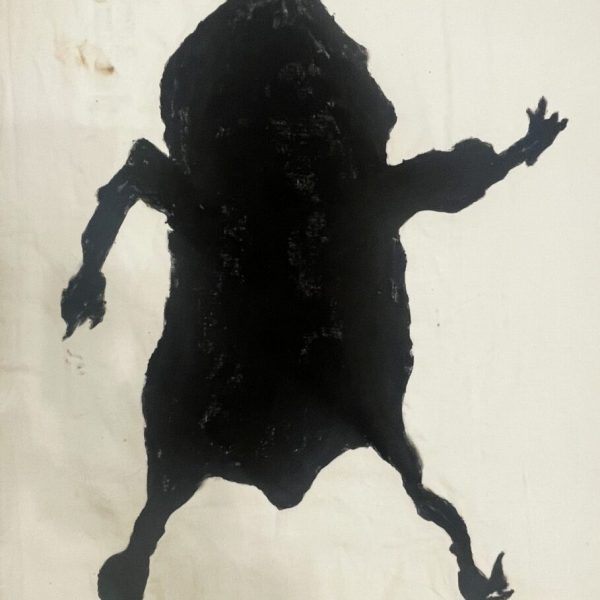 Cuco Suárez. S/T, 2014. Galipote sobre tela. 60 x 45 cm