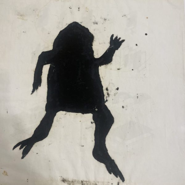 Cuco Suárez. S/T, 2014. Galipote sobre tela. 60 x 45 cm