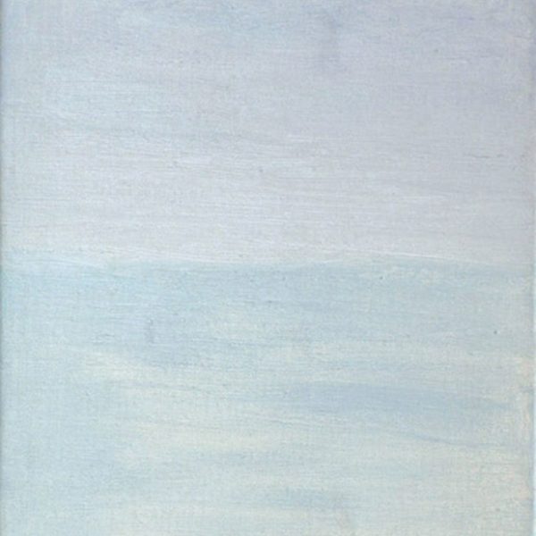Galano. Eco de mar XLVI, 2003. Óleo sobre lino. 33 x 24 cm