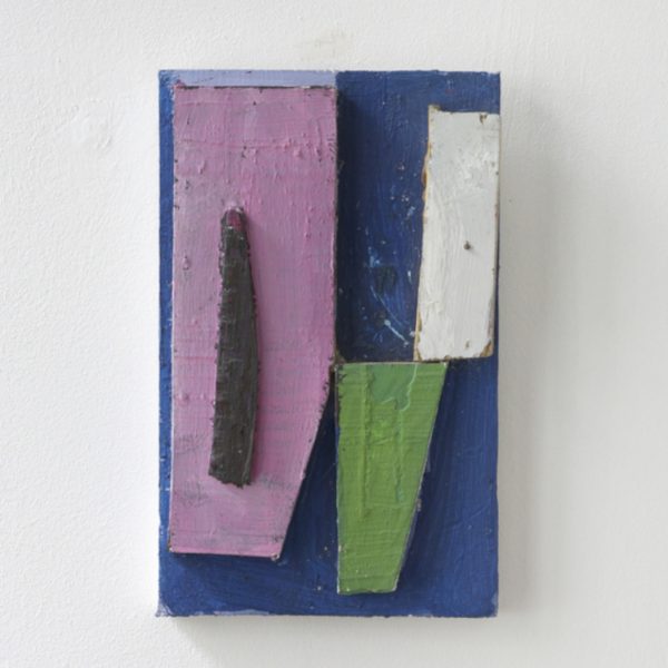 Paco Fernández. S/T, 2002. Acrílico sobre tabla. 23 x 14,5 cm