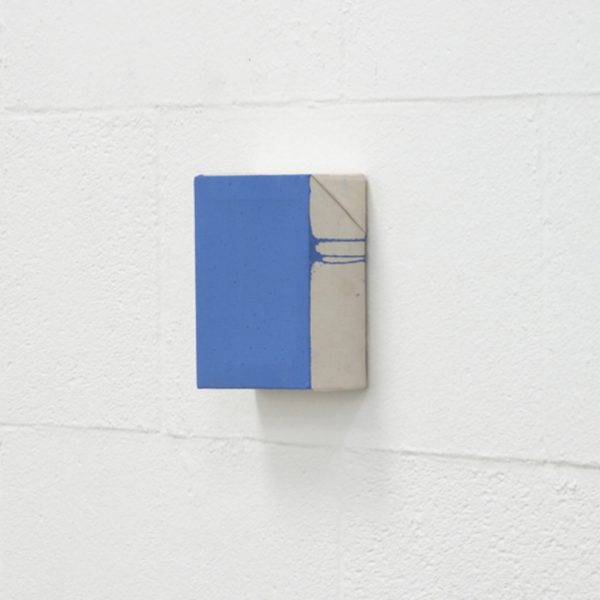 Paco Fernández. Sin título, 2004. Acrílico sobre lienzo, 15,5 x 15 x 5 cm