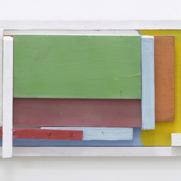 Paco Fernández. S/T, 2004. Acrílico sobre tabla. 21 x 41 cm