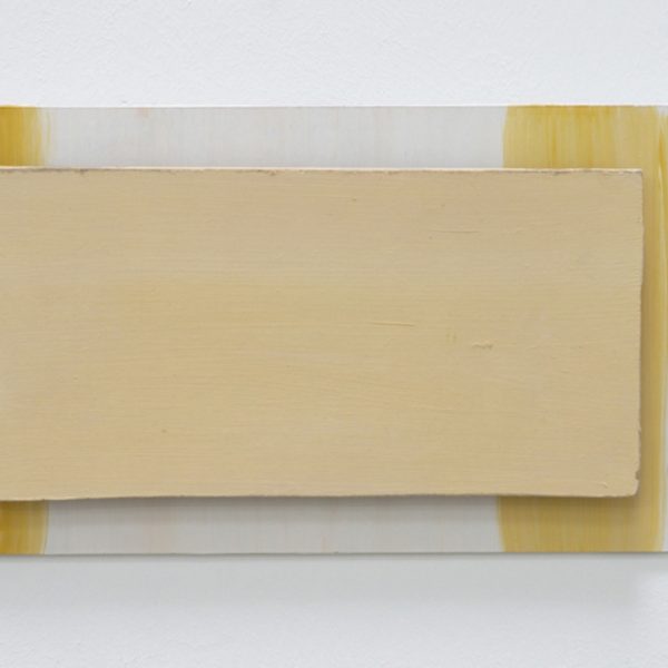 Paco Fernández. S/T, 2004. Acrílico sobre tabla. 21,5 x 40 cm
