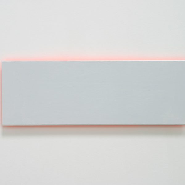 Paco Fernández.  S/T, 1997. Acrílico sobre madera. 25,5x 106 cm