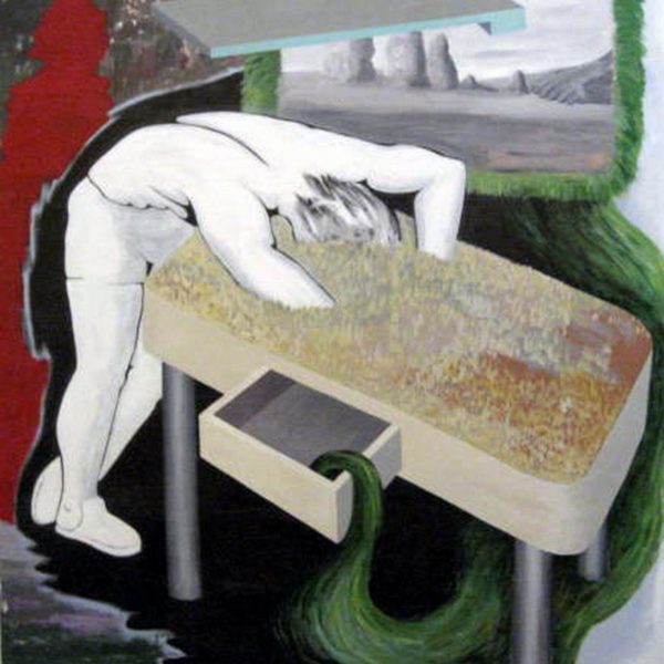 Santiago Lara. Inmersión, 2009. Acrílico sobre lienzo, 146 x 146 cm