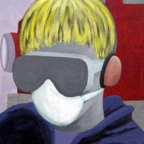 Santiago Lara. Oxígeno II, 2009. Acrílico sobre lienzo, 73 x 60cm