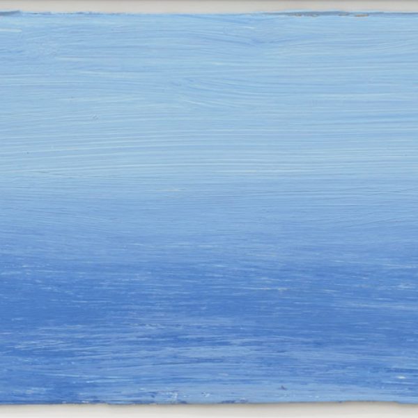 Paco Fernández. S.T., 2019. Acrílico sobre cartón. 11,5 x 29 cm