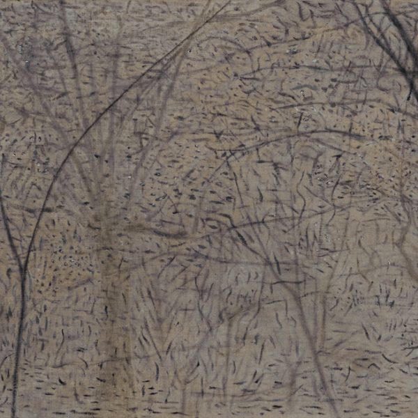 Galano. Frondoso, 2001. Óleo sobre lino. 50 x 61 cm