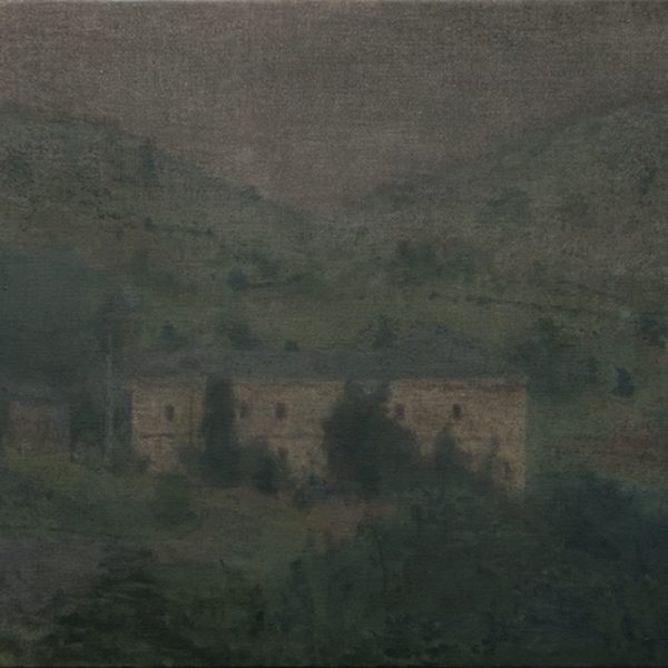Galano. Palacio de Vixande, 2024.  Óleo sobre lienzo. 65 x 81 cm