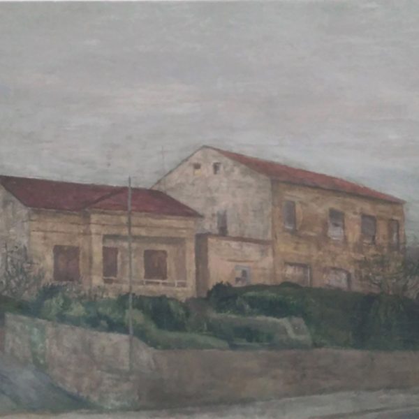 Galano. Tenderina baja, 2003 - 2025. Óleo sobre lienzo. 89 x 116 cm