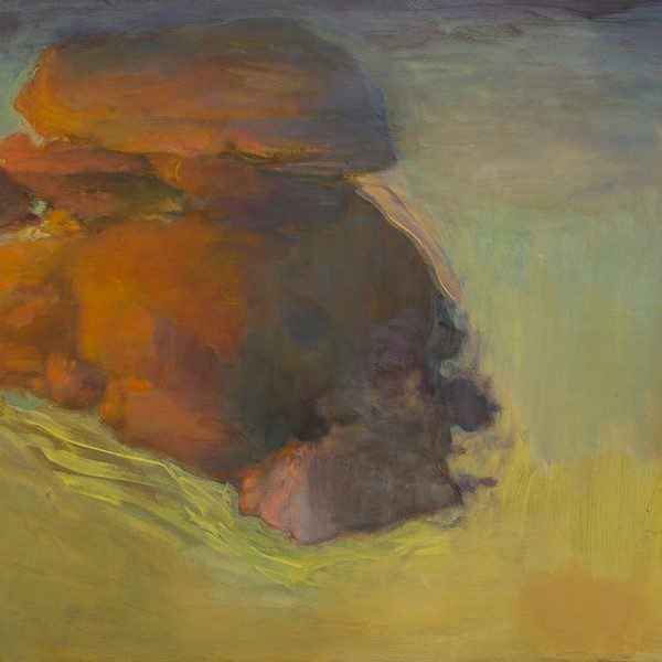 Morgan Bancon. Anochecer, 2025. Acrílico sobre lienzo. 65 x 92 cm