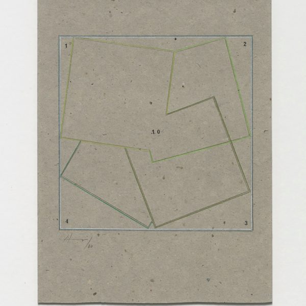 Amador. Untitled, 1983. Colored pencil on carboard. 180 x 240 mm