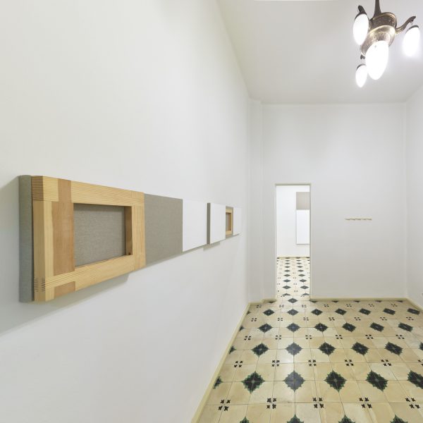Paloma Gámez. Estructuras de lo latente. Vista de la exposición.