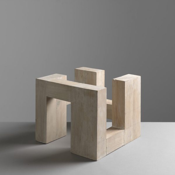 Amador. Ascending descending module, 1970. Pine wood. Module V. 28 x 34,5 x 34,5 cm