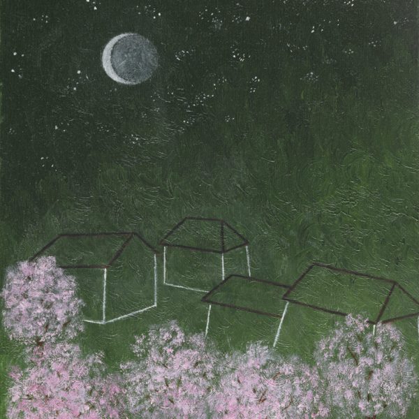 Josefina Junco. Espejo, 2026. Óleo sobre lino. 33 x 24 cm