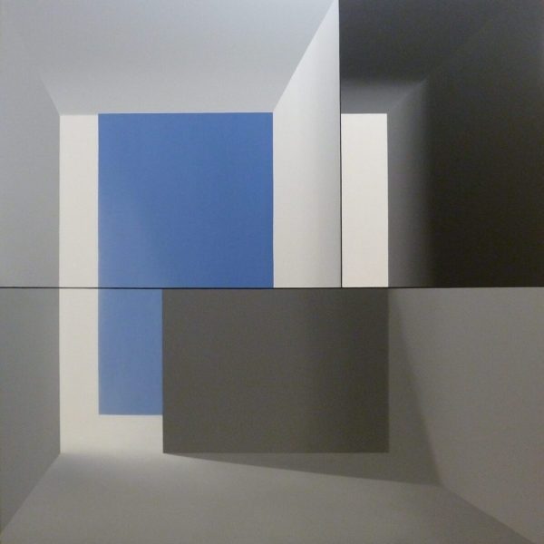 Mónica Dixon. Memories and emptiness, 2026. Acrílico sobre lienzo. 150 x 150 cm