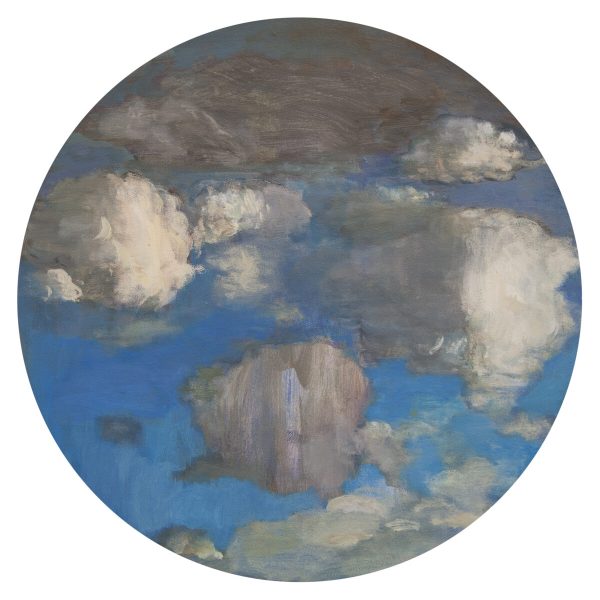 Morgan Bancon. Nuages, 2025. Acrílico sobre lienzo. 40 x 40 cm