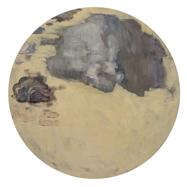 Morgan Bancon. Nuages, 2026. Acrílico sobre lienzo. 50 x 50 cm